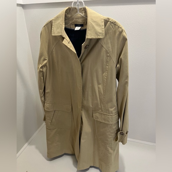 J. Crew: Relaxed Trench Coat - Picture 6 of 7